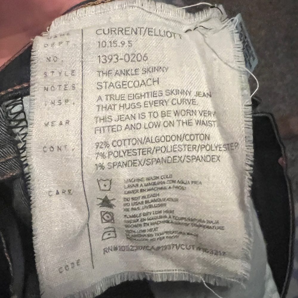 Current Elliott Jeans sz 26 - Picture 3 of 5
